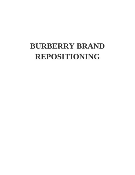 burberry repositioning strategy|burberry branding strategy 2023.